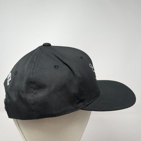 Camel Snapback Cap Black One Size Adjustable Embroidered Vintage - Picture 5 of 8